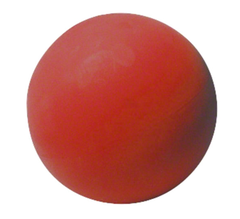 Klokkeball 19 cm r&#248;d Ball med bjelle for blinde og svaksynte