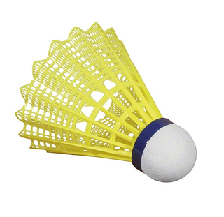 Badmintonball Shuttle 1000 - 6 stk DEMO Gul | Middels hastighet
