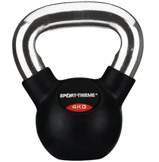 Kettlebell Gummiert Glatt 4 kg 1 stk | 4 kg