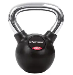 Kettlebell Gummiert Glatt 6 kg 1 stk | 6 kg