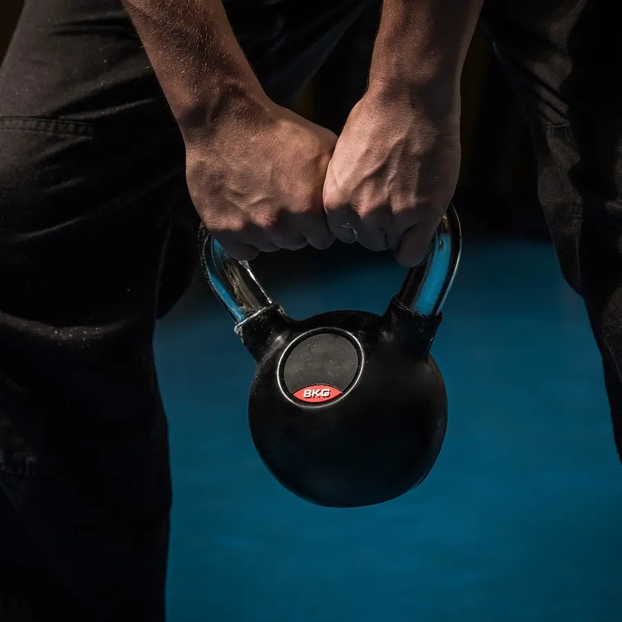 Kettlebell Gummiert Glatt 8 kg 1 stk | 8 kg 