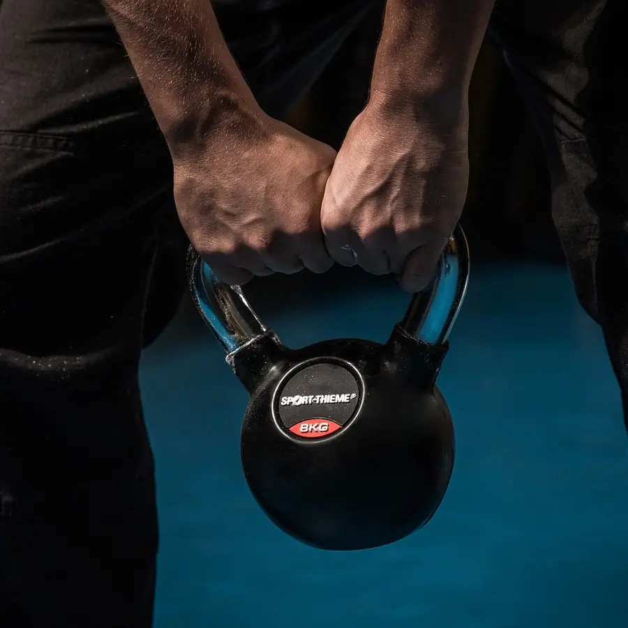 Kettlebell Gummiert Glatt 8 kg 1 stk | 8 kg 