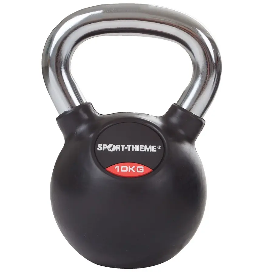 Kettlebell Gummiert Glatt 10 kg 1 stk | 10 kg 