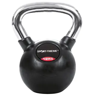 Kettlebell Gummiert Glatt 12 kg 1 stk | 12 kg