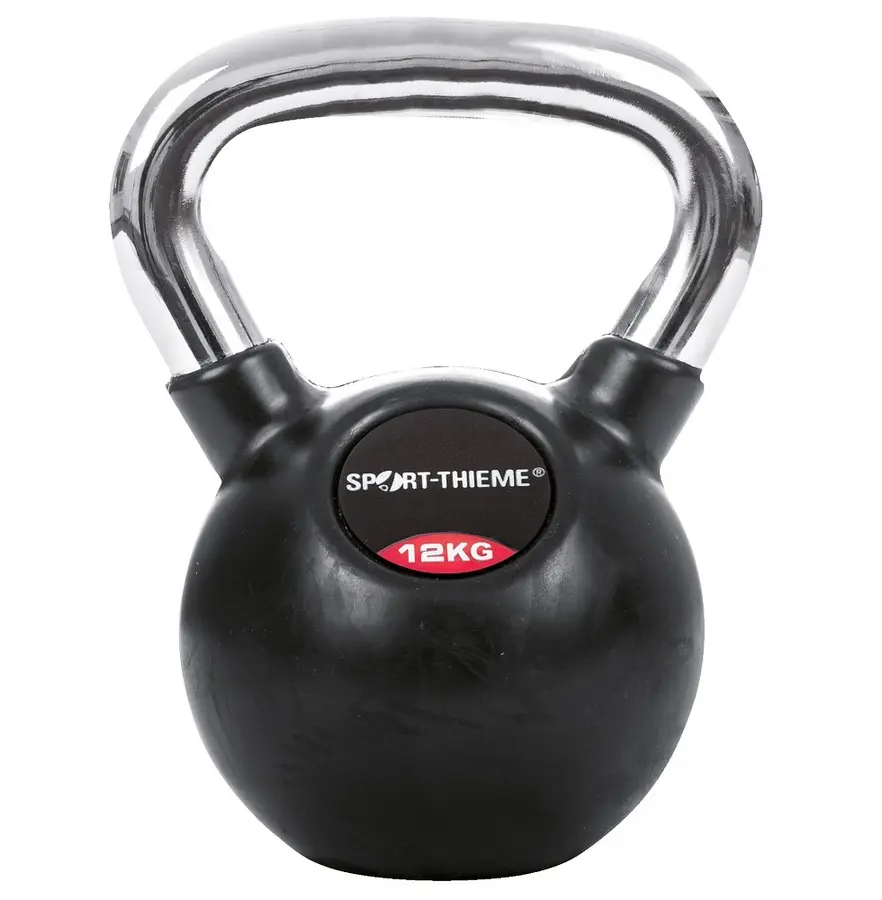 Kettlebell Gummiert Glatt 12 kg 1 stk | 12 kg 