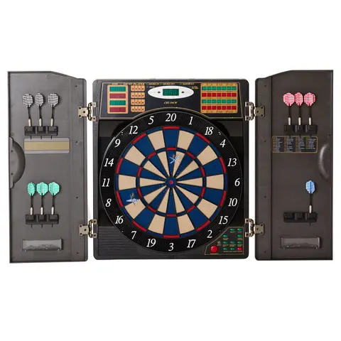 Dart Kings Dart Sett Profi Elektronisk med dartskap