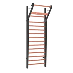 Ribbevegg NOHrD&#174; 230x80 cm 1 seksjon | Avstand 17,7 cm | Kirseb&#230;r