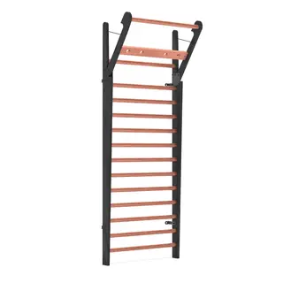 Ribbevegg NOHrD&#174; 230x80 cm 1 seksjon | Avstand 17,7 cm | Kirseb&#230;r