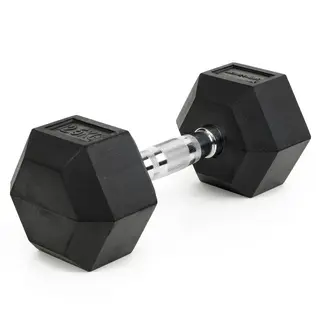 Manual Sport-Thieme Rubber Hex 12,5 kg 1 stk. dumbbell