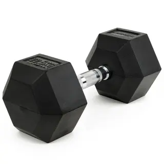 Manual Sport-Thieme Rubber Hex 22,4 kg 1 stk. dumbbell