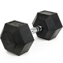 Manual Sport-Thieme Rubber Hex 30 kg 1 stk. dumbbell