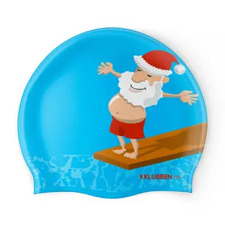 Klubben Badehette | Santa Swim Silikon | Julehette