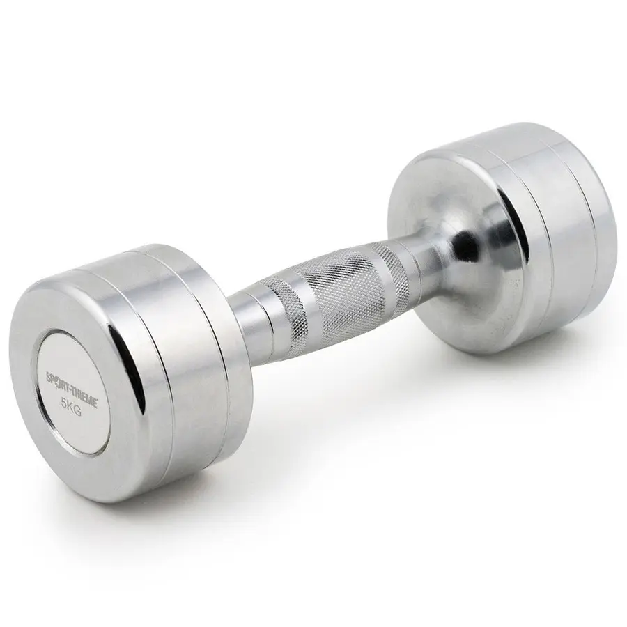 Manual Sport-Thieme Krom 5 kg 1 stk. dumbbell 