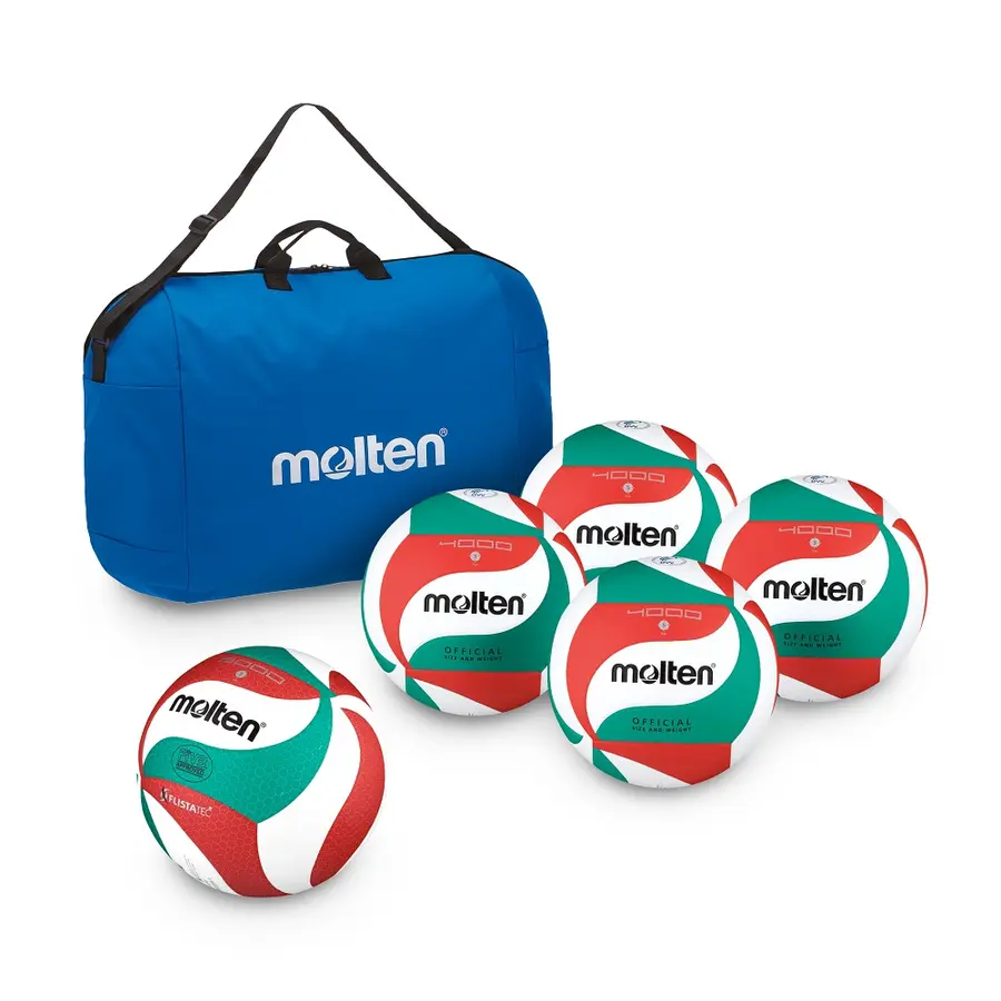 Volleyballsett Molten Bundesliga Matchballer inklusive bag 