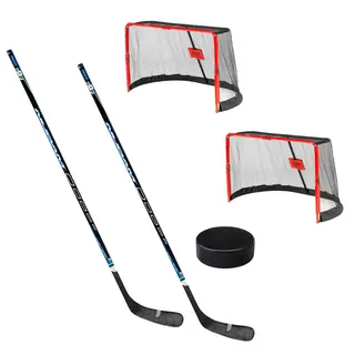 Ishockeypakke for private 2 m&#229;l | 2 ishockeyk&#248;ller | 1 puck