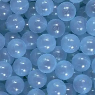 Gjennomsiktige baller til ballbasseng 7,5 cm | 500 stk