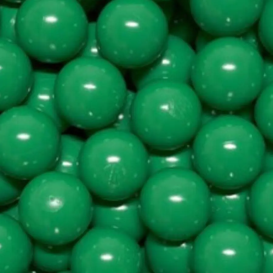 Fargeblandet baller til ballbasseng 7,5 cm | 500 stk | Grønn 