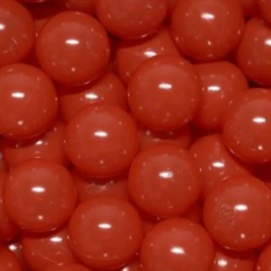 Fargeblandet baller til ballbasseng 7,5 cm | 500 stk | Rød 