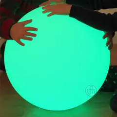 Fargeskiftende Ball 40 cm | Med fjernkontroll