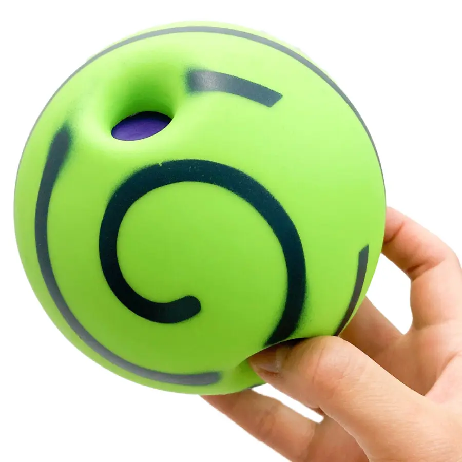 Wiggly Giggly Ball - Liten 12 cm | Interaktiv morsom lydball 