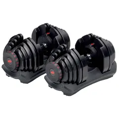 Manualsett Bowflex SelectTech 2x 4-41 kg | Justerbare dumbbells