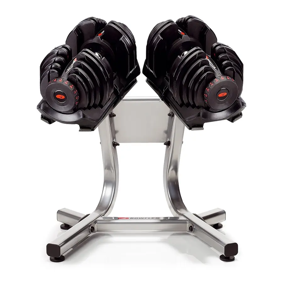 Manualsett Bowflex SelectTech 2x 4-41 kg | Justerbare dumbbells 