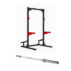 Half Rack med Olympisk vektstang 20 kg