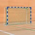 H&#229;ndballm&#229;l 3x2 m | Standard modell Bl&#229;/S&#248;lv | Faste nettb&#248;yler