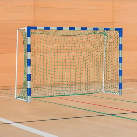 H&#229;ndballm&#229;l 3x2 m | Standard modell Bl&#229;/S&#248;lv | Faste nettb&#248;yler