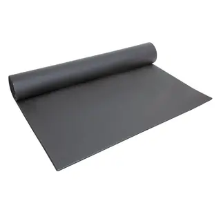 Gulvmatte Protect 160x90 cm Svart Gulvbeskyttelse til kondisjonsapparater