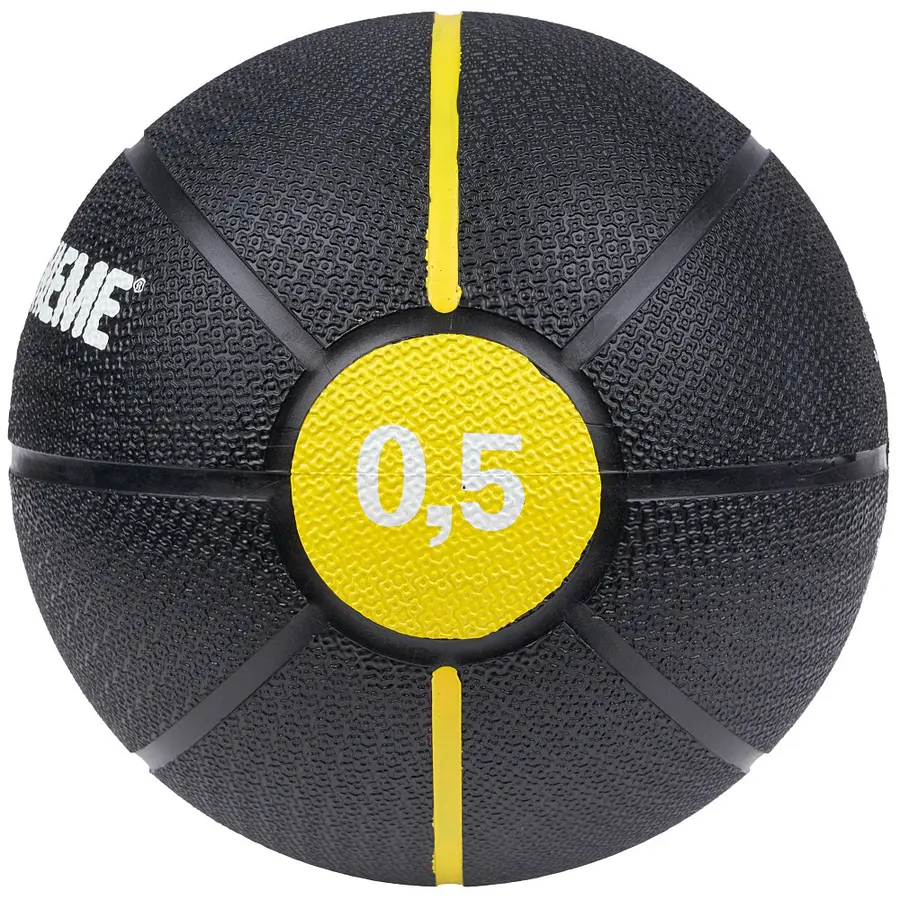 Medisinball Sport-Thieme 0,5 kg Gummiball med sprett og godt grep 