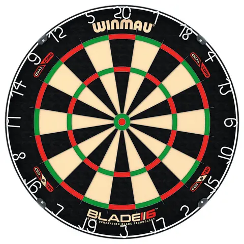 Dart Winmau Blade 6 Dual Core Tradisjonell dartskive