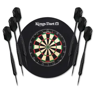 Dartskive Kings Dart First 2.0 Proff Dart | Surround | 6 piler