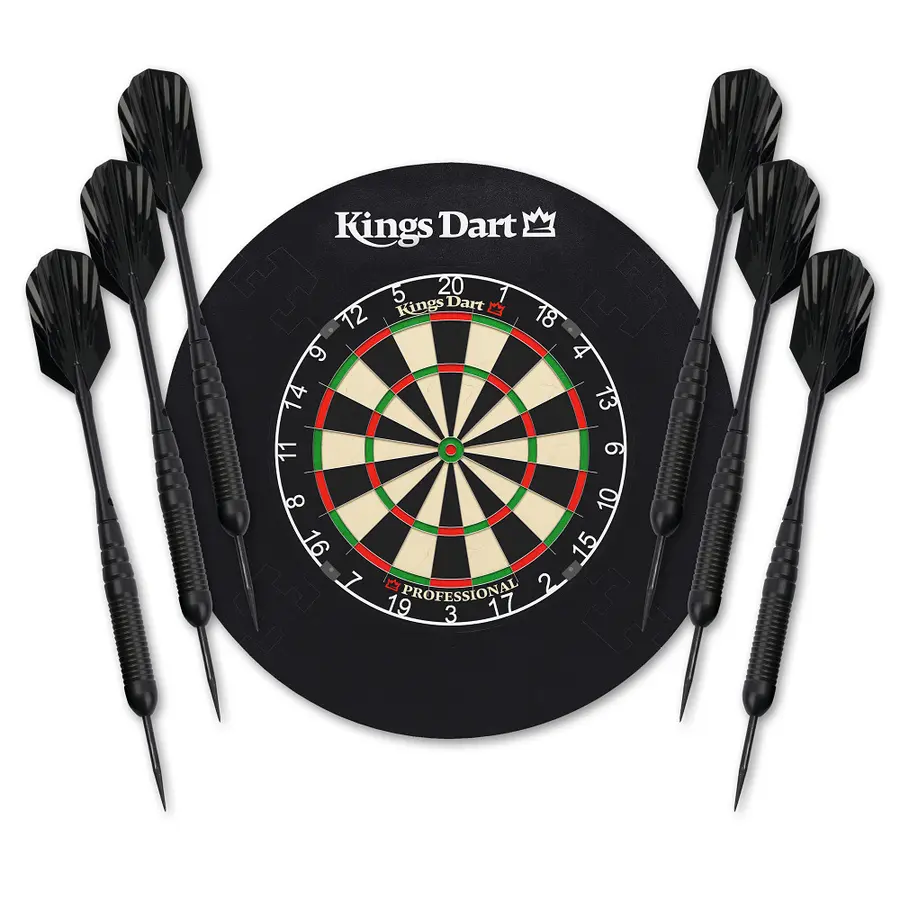 Dartskive Kings Dart First 2.0 Proff HD Dart | Surround | 6 piler 