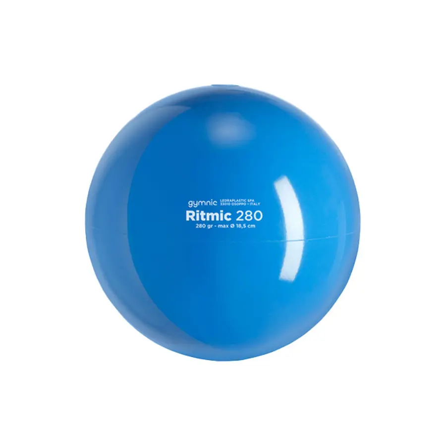 RG Ball Ritmic 18,5 cm | 280 gr | Blå Treningsball til rytmisk gymnastikk 