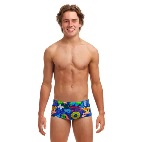 Blues Baby Badebukse Junior Funky Trunks | Sidewinder Trunks