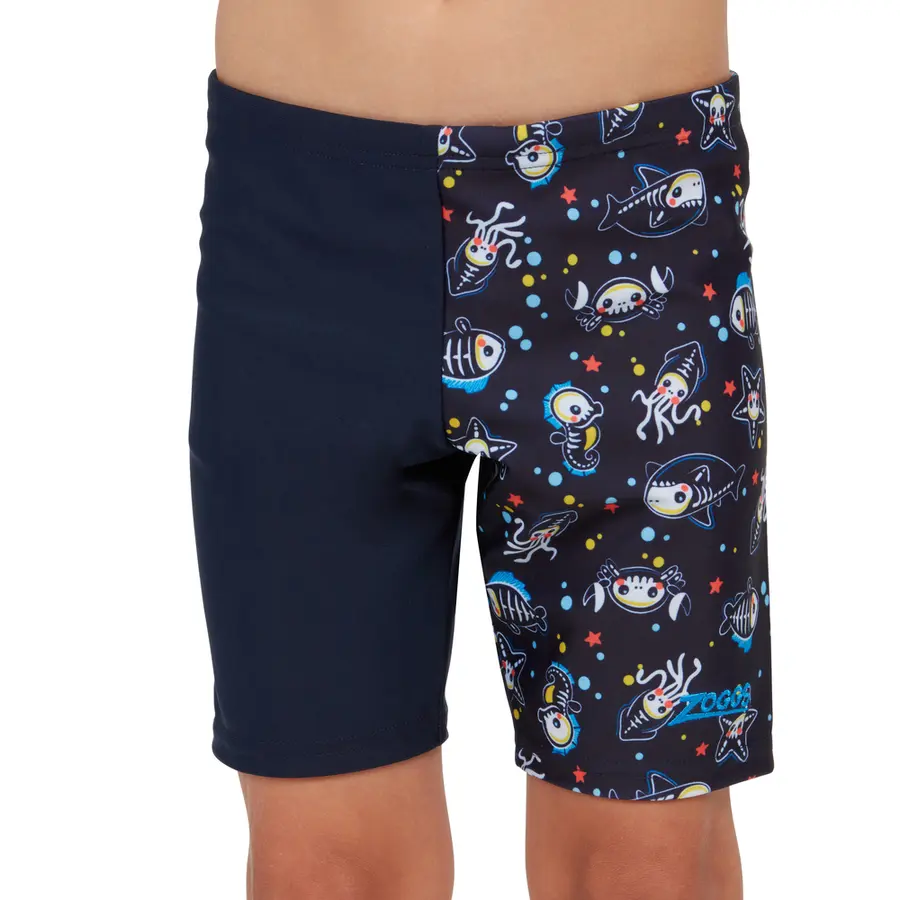 Sea Ahoy Mid Jammer Badebukse 104cm Zoggs | Flerfarget | Ecolast 