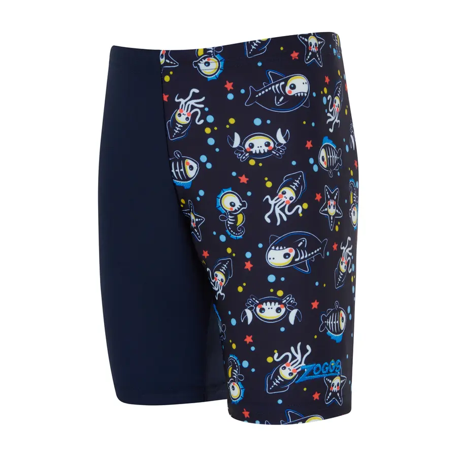 Sea Ahoy Mid Jammer Badebukse 104cm Zoggs | Flerfarget | Ecolast 