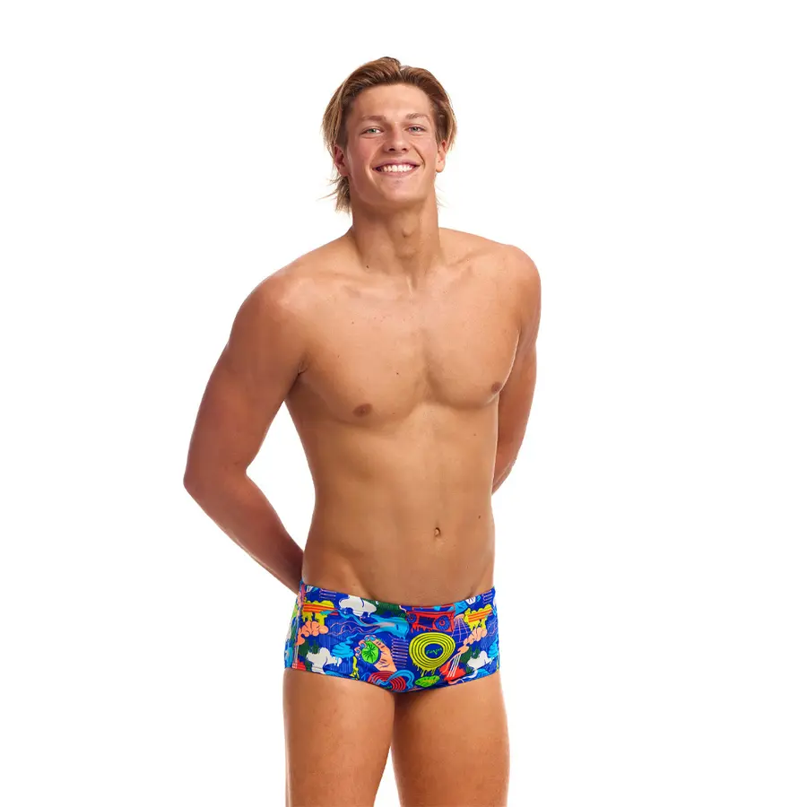 Blues Baby Badebukse 34 Funky Trunks | Sidewinder Trunks 