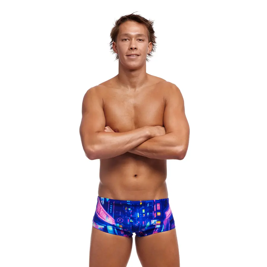 Cyber City Badebukse 34 Funky Trunks | Sidewinder Trunks 