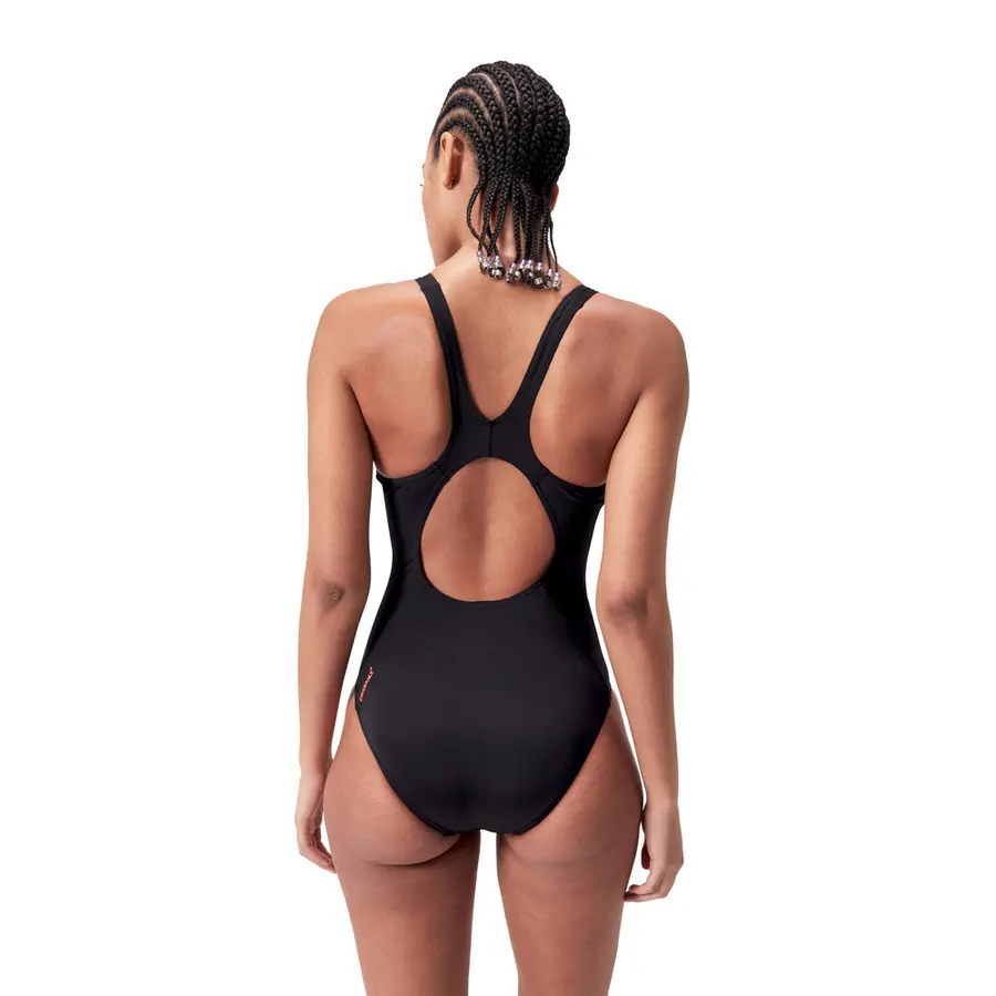 Placement Muscleback Badedrakt 40 Speedo | Svart/Rød | ECO Endurance+ 