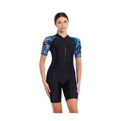 Sapphire Knee Suit Sleeve Print EU38 Zoggs |  Svart/Flerfarget | Elastomax