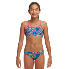 Coco Canel Bikini jr 140cm Funkita | Racerback Two Piece