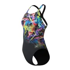 Speedo FL Printed Powerback 28 Speedo | Svart/flerfarget | Endurance+