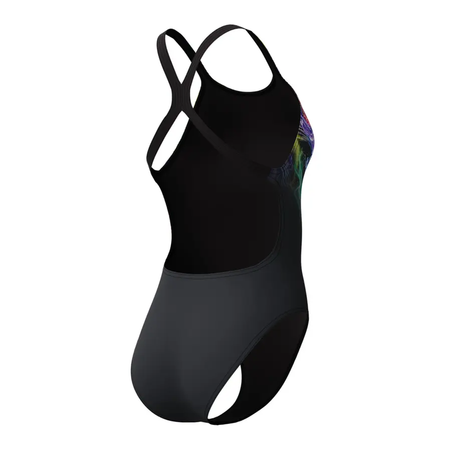 Speedo FL Printed Powerback 28 Speedo | Svart/flerfarget | Endurance+ 