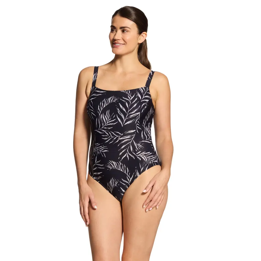 Zoggs Safari Leaf Underwire EU34 Zoggs | Svart/Hvit | Ecolast + 