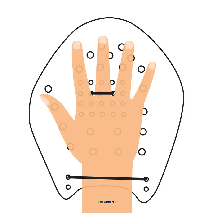 Strokemakers Power Paddles XXS | Str 0 Dine første padlere 