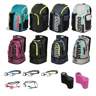 Arena Backpack Ryggsekk Utstyrspakke Ryggsekk | Pullbuoy II | Sv&#248;mmebrille