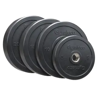 Vektskive Hi-temp Bumper Plates Gymleco | Velg vekt: 5 til 20 kg