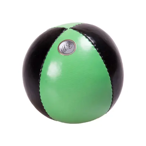 MB Sjongleringsball 110 g | Fluo Gr&#248;nn | 2-farget | Fluoriserende